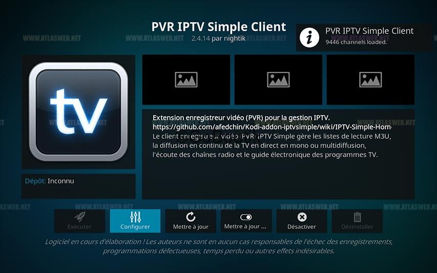 pvr addon for kodi