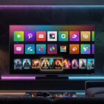 The best IPTV player shown on a smart TV