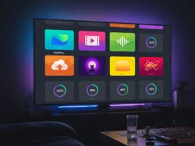 Installing streaming apps on a smart TV