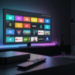 Setting up IPTV on Apple TV with a streaming box and remote