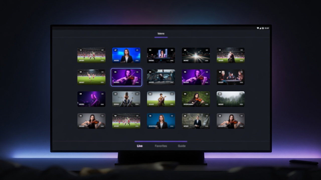 An IPTV Smarters alternative player interface