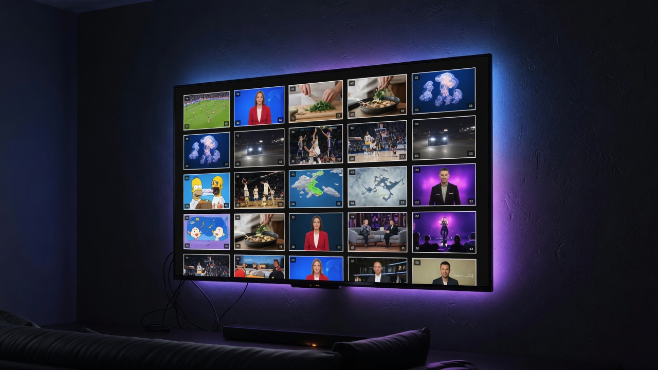 A Net IPTV alternative on a smart TV