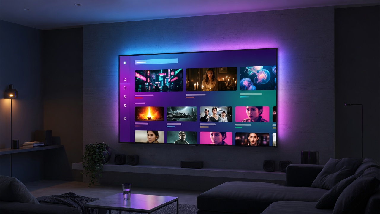 A SET IPTV alternative on a smart TV
